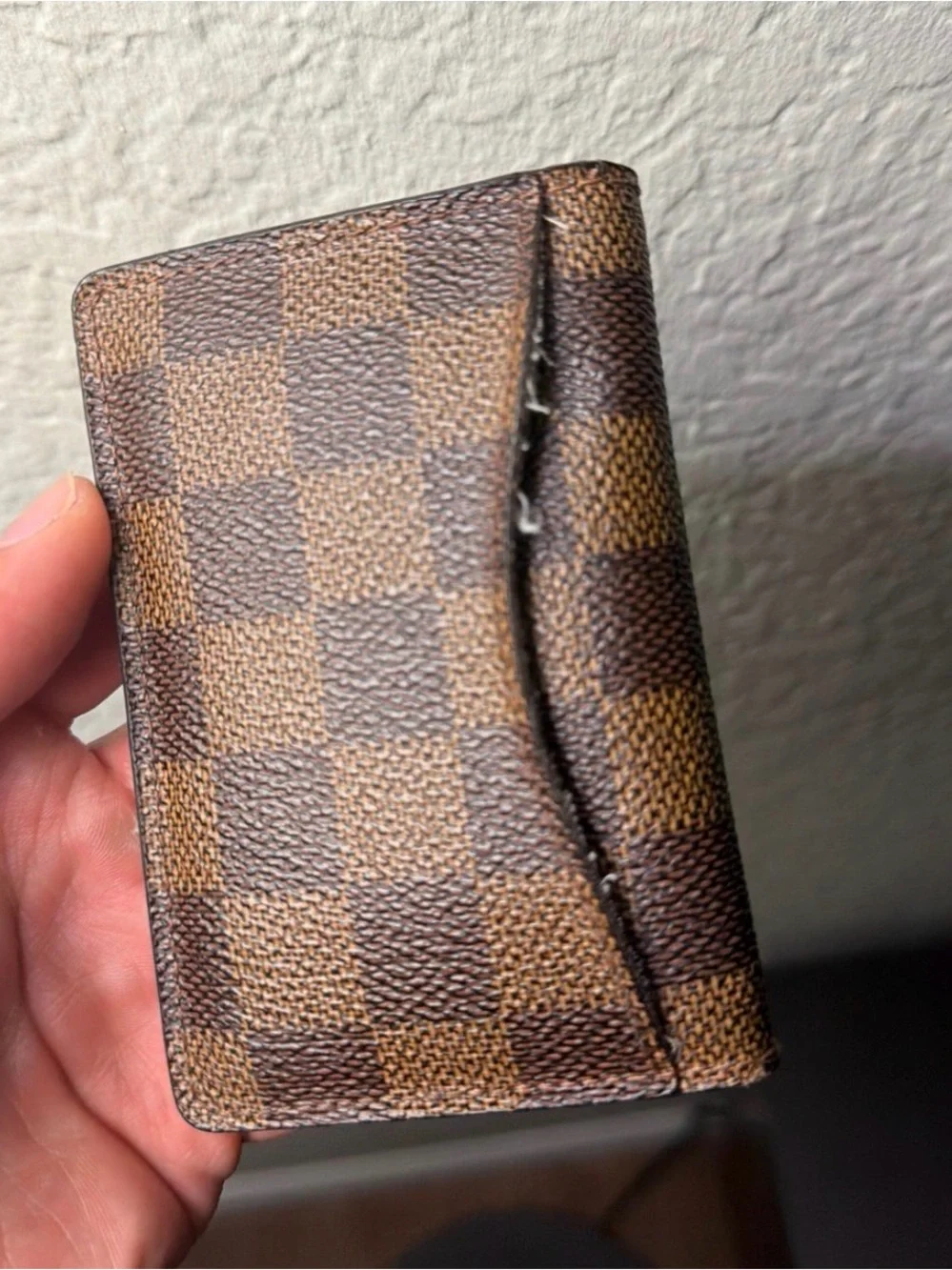 Louis Vuitton Damier Ebene Pocket Organzier